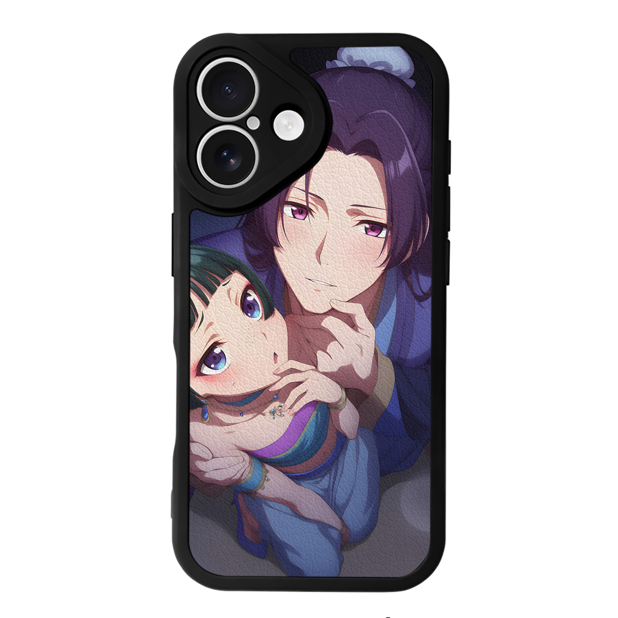 （画像用） 薬屋のひとりごと The Apothecary Diaries 【iPhone 16シリーズ対応】シリコンスマホケース（レザー調） 材質：シリコン